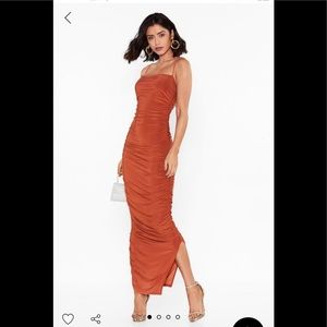 Nasty Gal collection body con cocktail dress